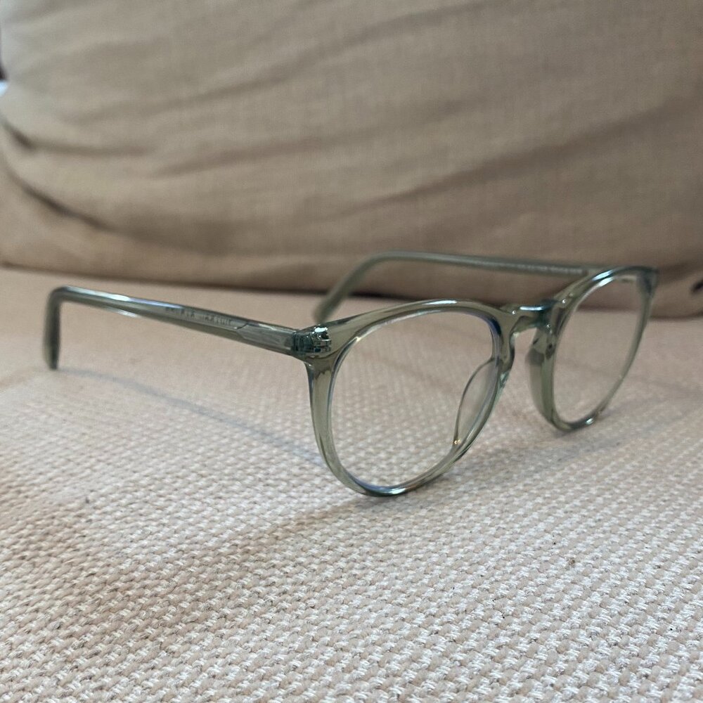 Warby Parker Sea Green Haskell Glasses